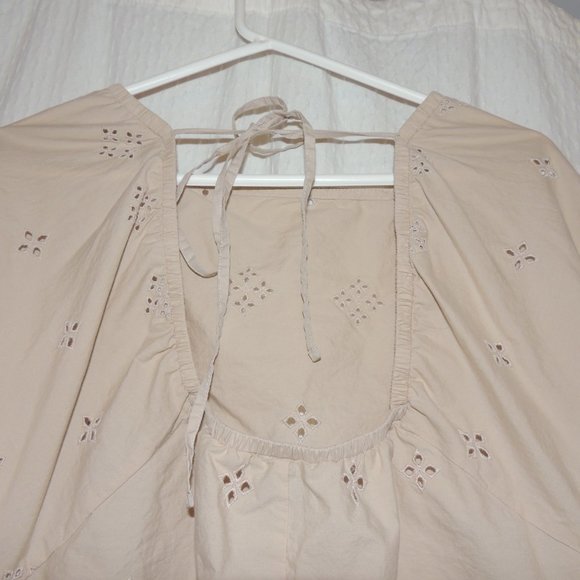 Gap blouse, beige, english embrodery - Picture 4 of 4
